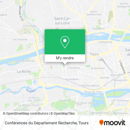 Conférences du Département Recherche plan