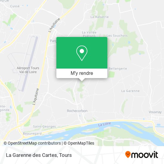 La Garenne des Cartes plan