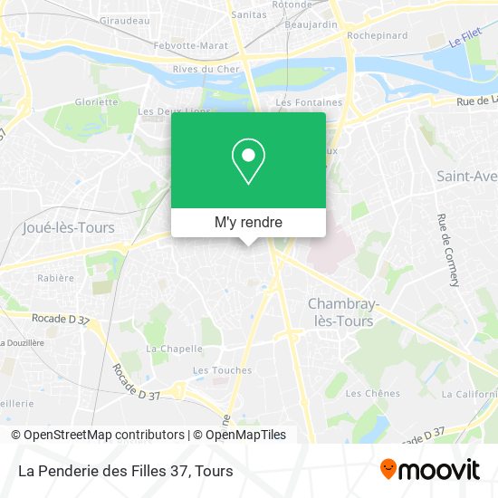 La Penderie des Filles 37 plan