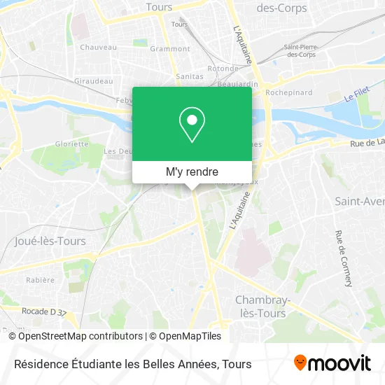 Résidence Étudiante les Belles Années plan
