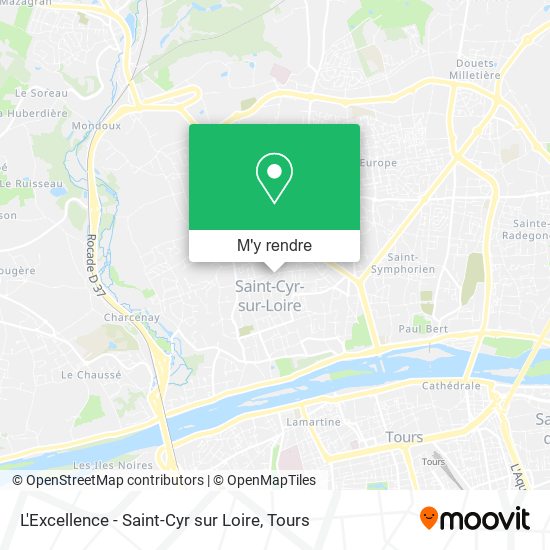 L'Excellence - Saint-Cyr sur Loire plan