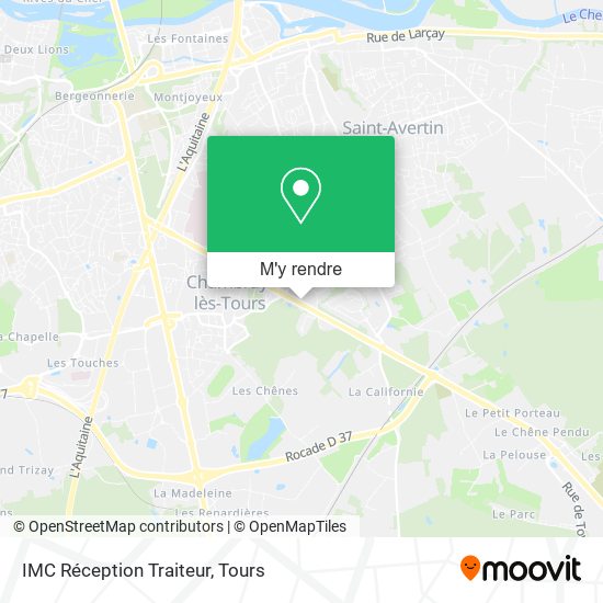 IMC Réception Traiteur plan