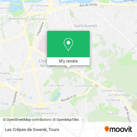Les Crêpes de Gwenik plan