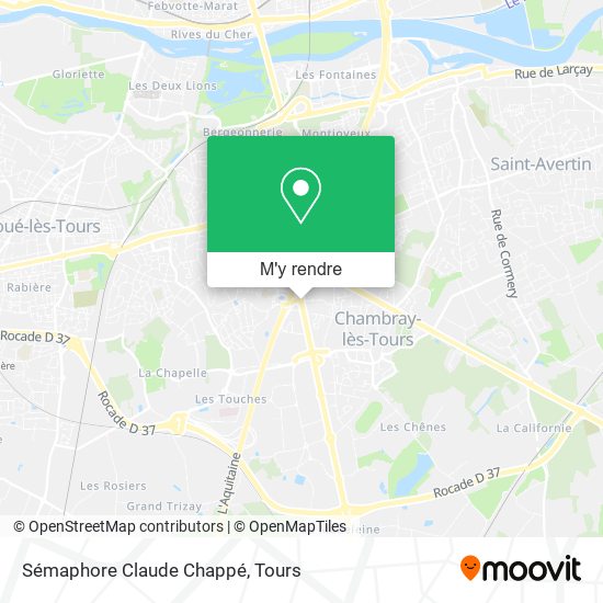 Sémaphore Claude Chappé plan