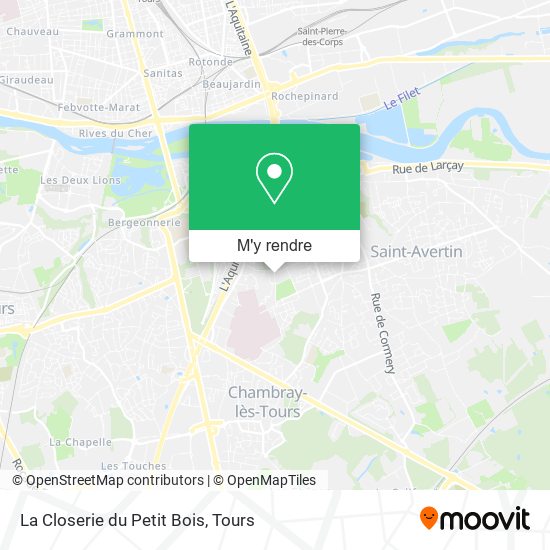 La Closerie du Petit Bois plan