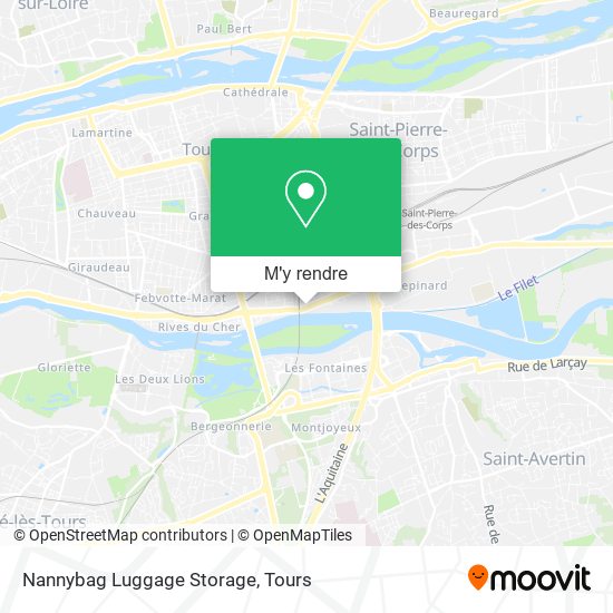 Nannybag Luggage Storage plan