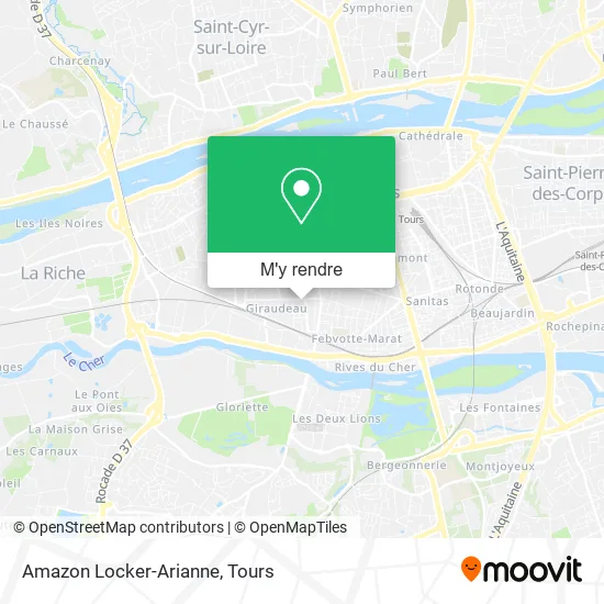 Amazon Locker-Arianne plan