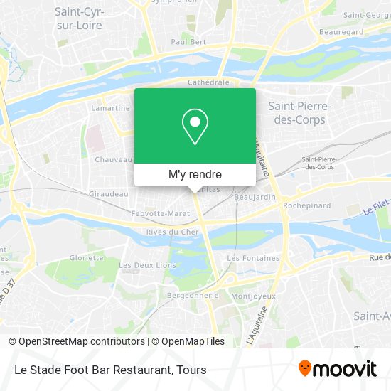 Le Stade Foot Bar Restaurant plan