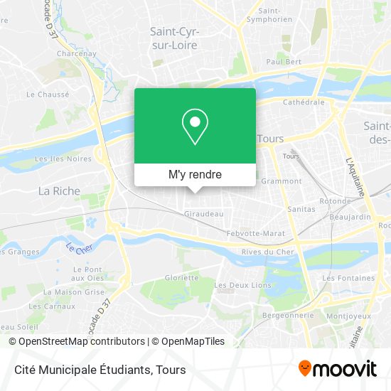 Cité Municipale Étudiants plan