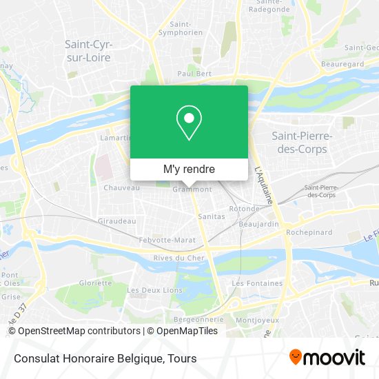 Consulat Honoraire Belgique plan