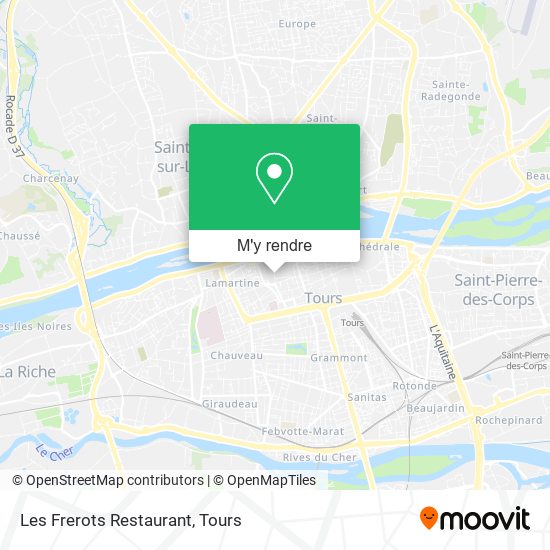 Les Frerots Restaurant plan