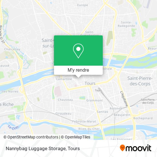 Nannybag Luggage Storage plan