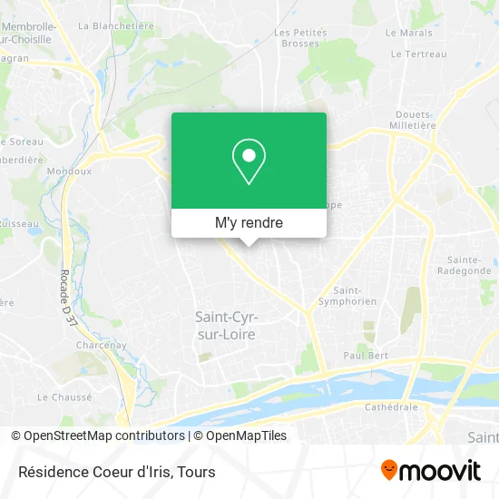 Résidence Coeur d'Iris plan