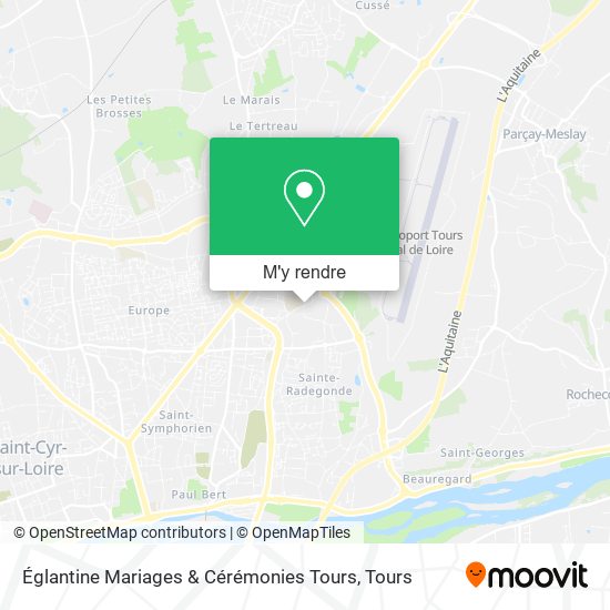 Églantine Mariages & Cérémonies Tours plan