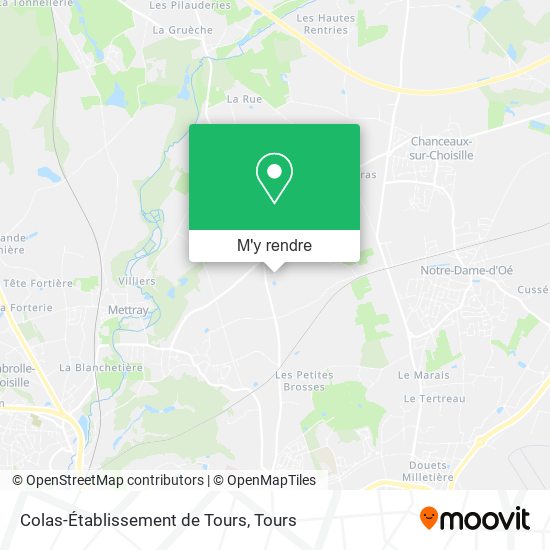 Colas-Établissement de Tours plan
