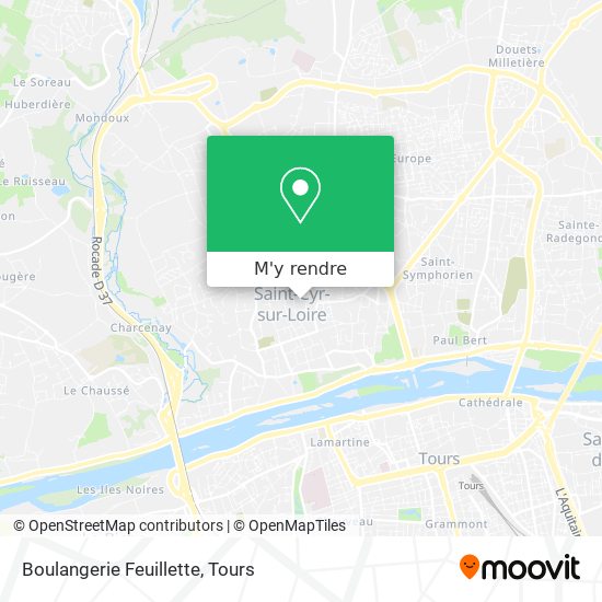 Boulangerie Feuillette plan