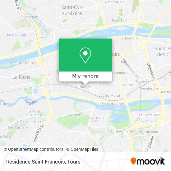 Résidence Saint Francois plan