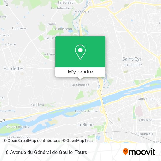 6 Avenue du Général de Gaulle plan