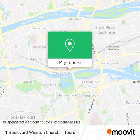 1 Boulevard Winston Churchill plan