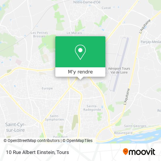 10 Rue Albert Einstein plan