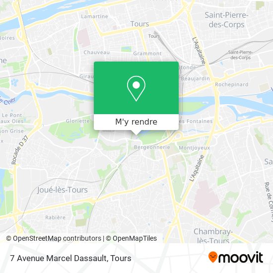 7 Avenue Marcel Dassault plan