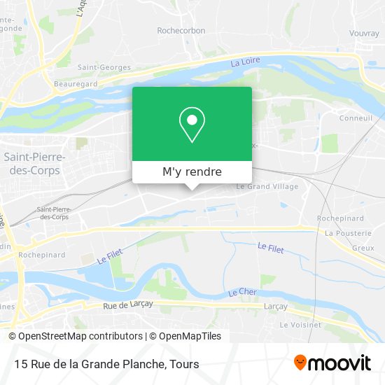 15 Rue de la Grande Planche plan