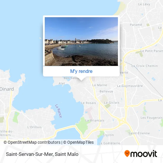 Saint-Servan-Sur-Mer plan