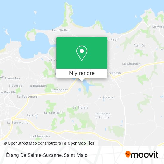 Étang De Sainte-Suzanne plan