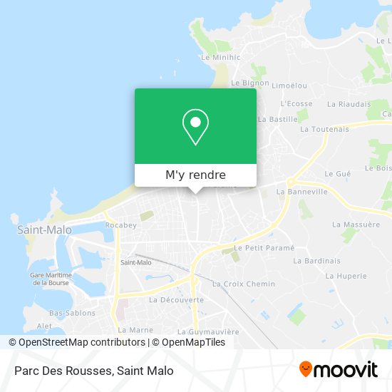 Parc Des Rousses plan