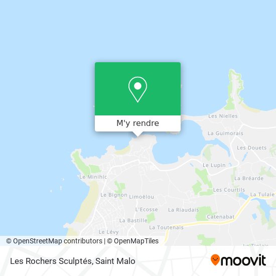 Les Rochers Sculptés plan