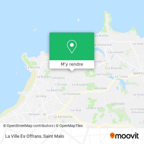 La Ville Es Offrans plan