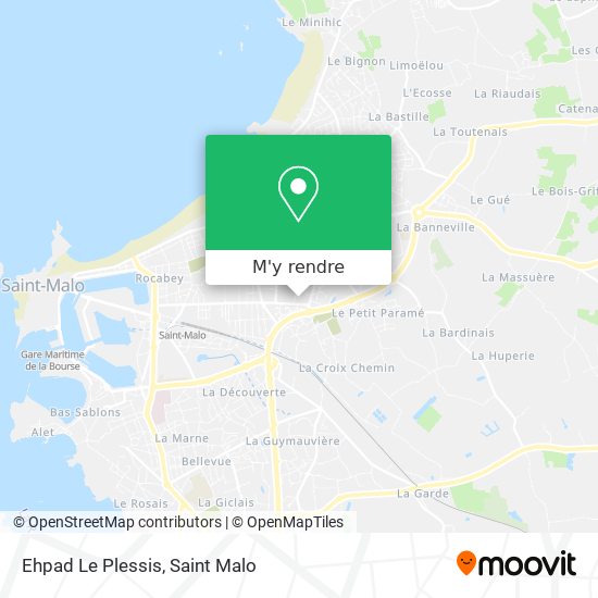 Ehpad Le Plessis plan
