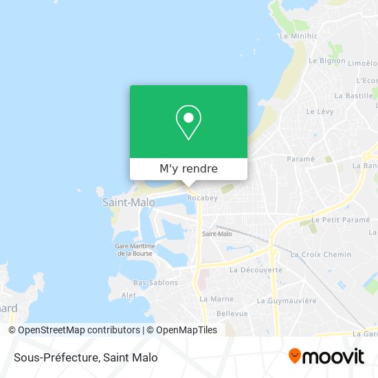 Sous-Préfecture plan