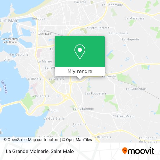 La Grande Moinerie plan