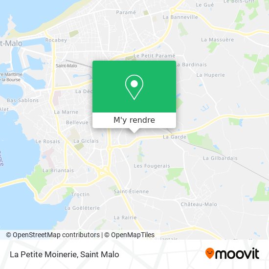 La Petite Moinerie plan