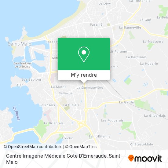 Centre Imagerie Médicale Cote D'Emeraude plan