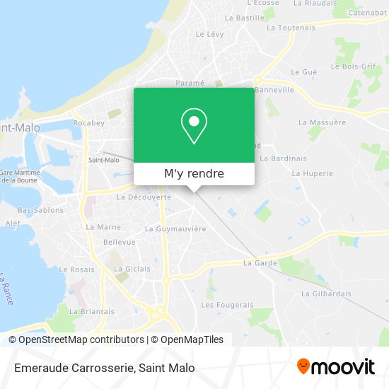 Emeraude Carrosserie plan