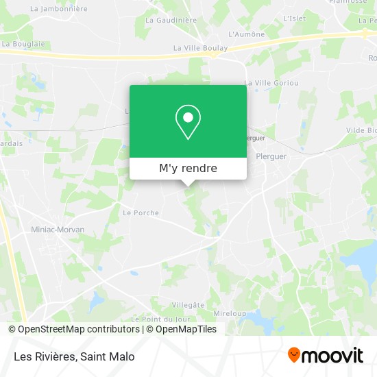 Les Rivières plan