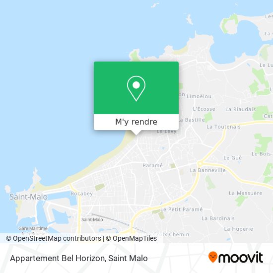 Appartement Bel Horizon plan