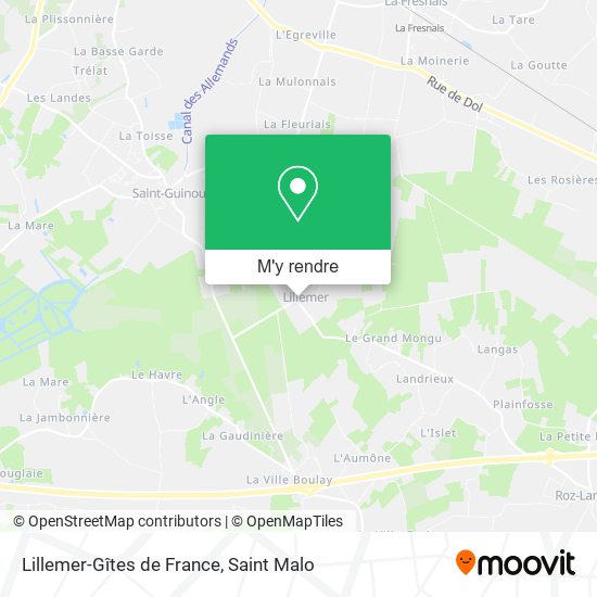 Lillemer-Gîtes de France plan