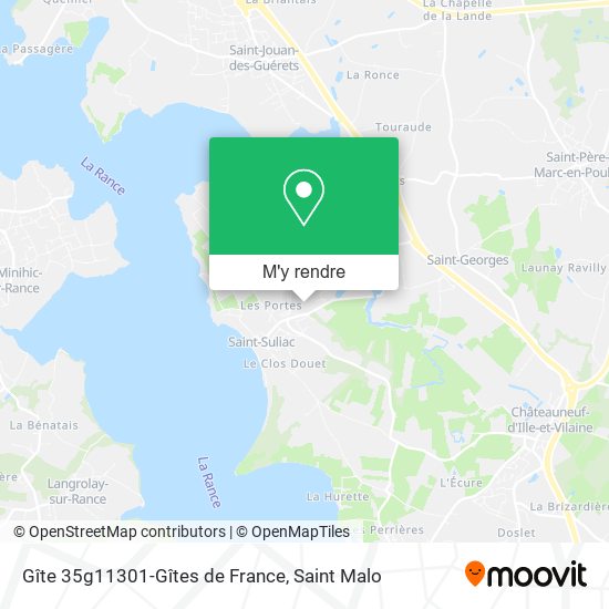 Gîte 35g11301-Gîtes de France plan