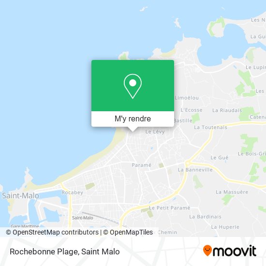 Rochebonne Plage plan