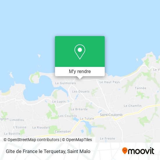 Gîte de France le Terquetay plan