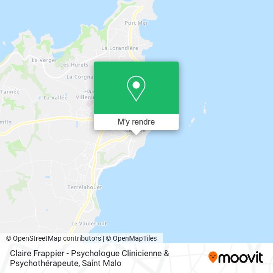 Claire Frappier - Psychologue Clinicienne & Psychothérapeute plan