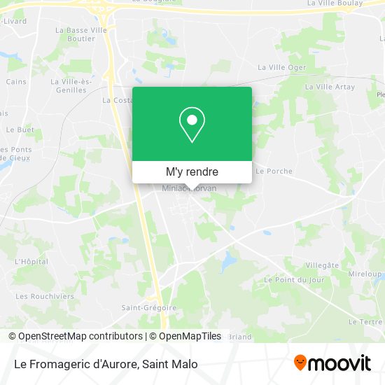 Le Fromageric d'Aurore plan