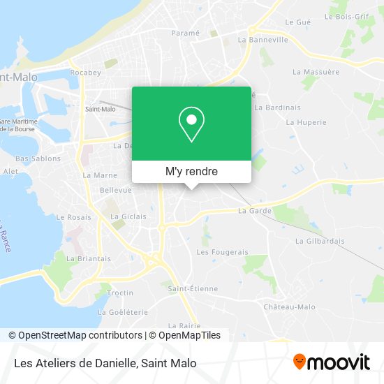 Les Ateliers de Danielle plan