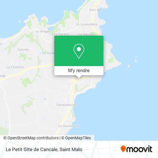 Le Petit Gîte de Cancale plan