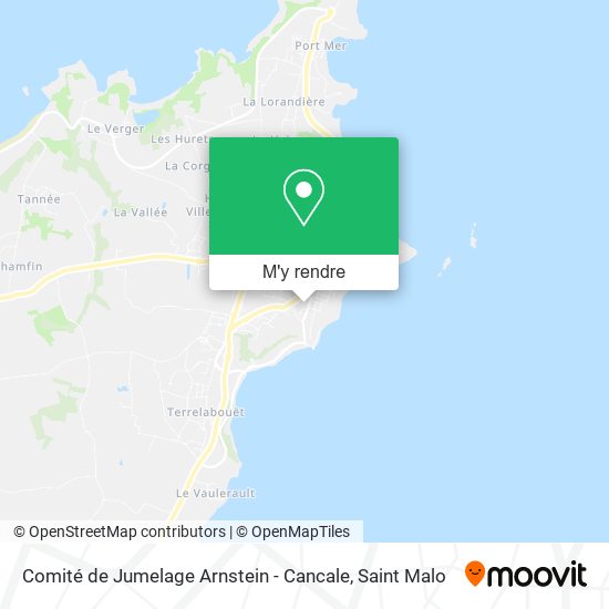 Comité de Jumelage Arnstein - Cancale plan