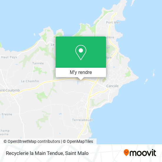 Recyclerie la Main Tendue plan