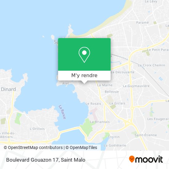 Boulevard Gouazon 17 plan